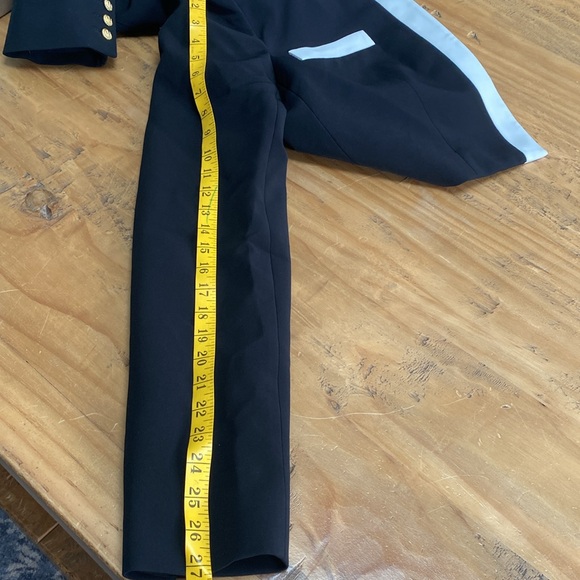 BalmainTwo-Tone Crepe Spencer Jacket - Picture 14 of 14